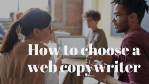 copywriter for website how to choose
